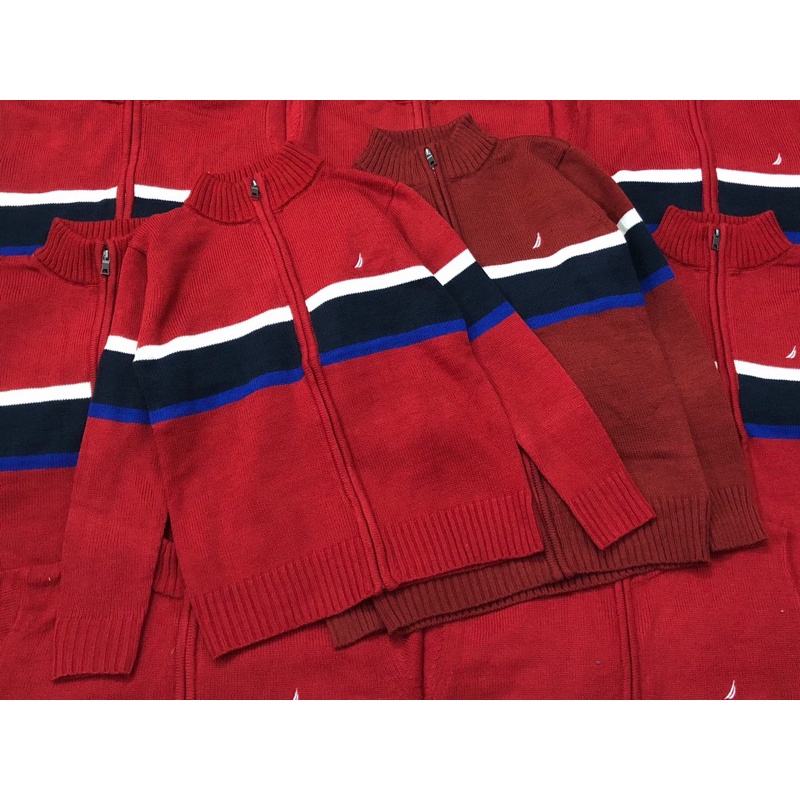 Áo len đỏ Nautica-HÀNG SALE KO ĐỔI TRẢ