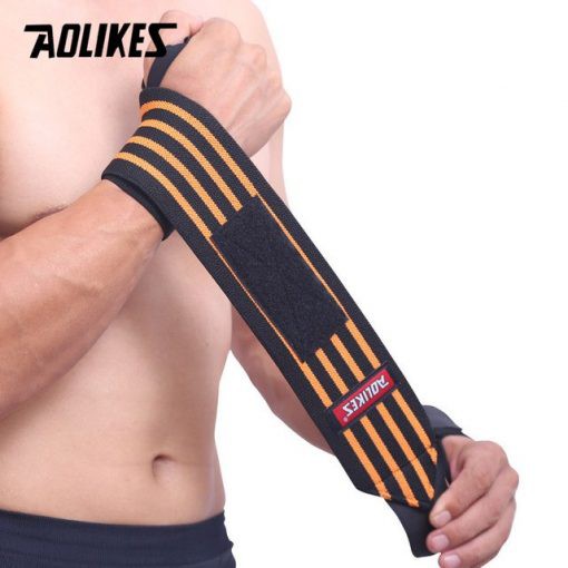 🎁 Dây quấn cổ tay gym giá rẻ ⚡FREE SHIP⚡ Bảo vệ cổ tay chất lượng [ HOT ] Aolikes A1539