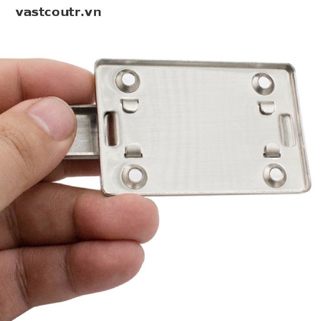 Chốt Khóa Cửa Trượt Bằng Thép Không Gỉ Dày Dặn Dễ Lắp Đặt Tiện Dụng