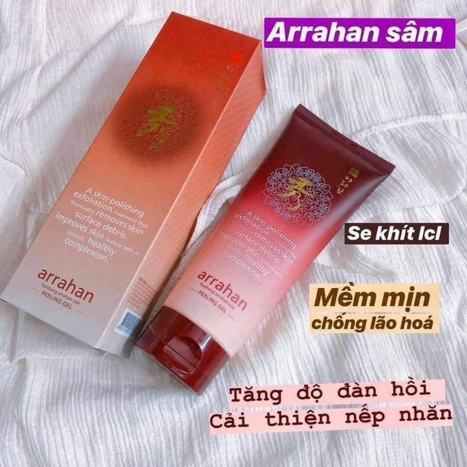 Tẩy tế bào chết arrahan hồng sâm