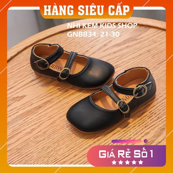 [ FREESHIP- HÀNG CAO CẤP ] GNBB34, Giầy búp bê kiểu dáng basic, chât da mềm, hàng xuât hàn cao cấp, full hộp