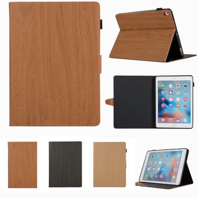 Ipad wood protection cover 2018 9.7 inch air4 10.9 mini 1/2/3/4 universal leather case | BigBuy360 - bigbuy360.vn