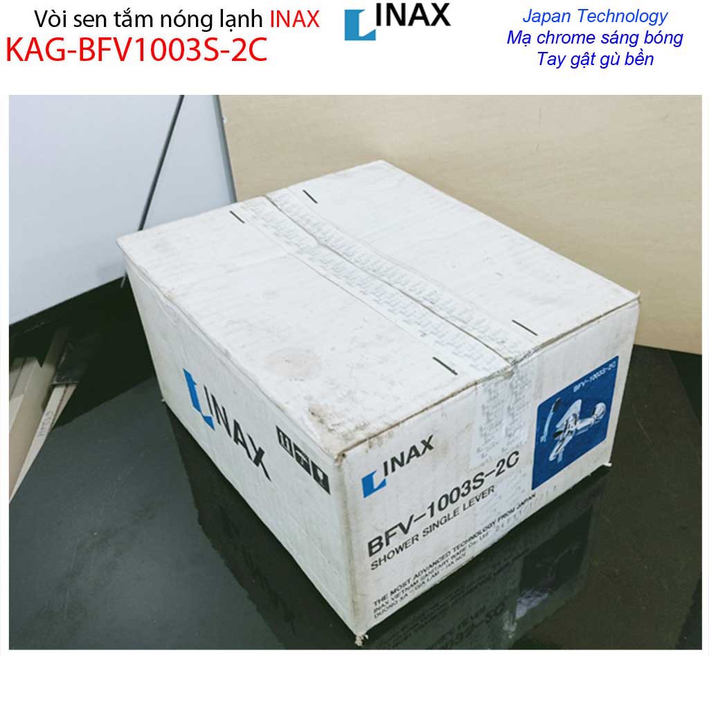 Sales 30% Vòi sen nóng lạnh LInax chính hãng BFV-1003-2C, Sales giá tốt chất lượng tốt Vòi sen tắm LInax