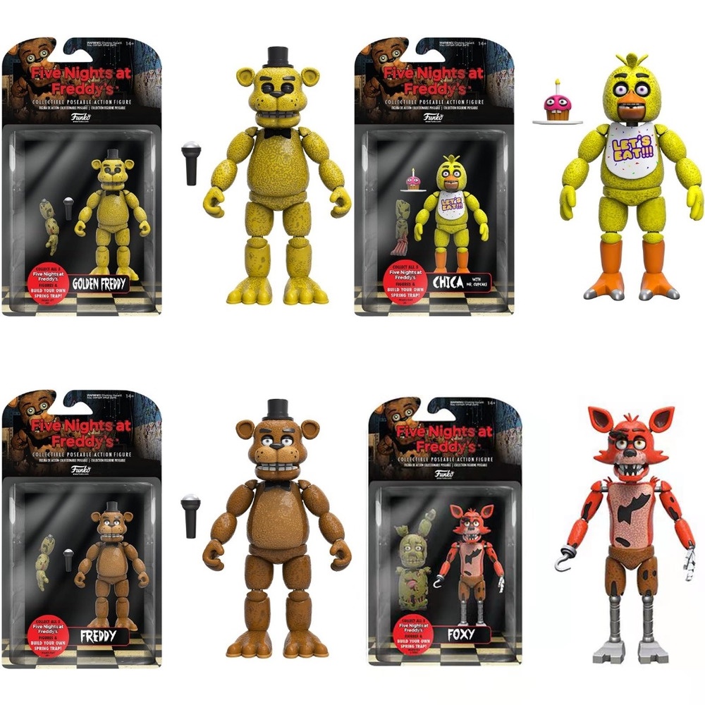 1 Mô Hình Nhân Vật FREDDY'S Bằng Pvc
