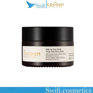 Mặt Nạ Hoa Hồng Dưỡng Ẩm Da Cocoon True Rose Face Mask 30ml