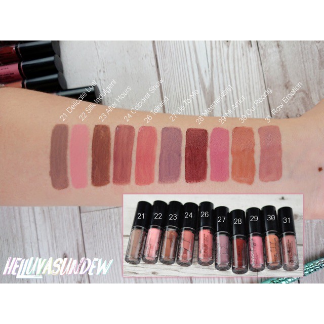 Son kem lì NYX Professional Makeup Lingerie Liquid Matte Lipstick thỏi mini nhiều màu | BigBuy360 - bigbuy360.vn