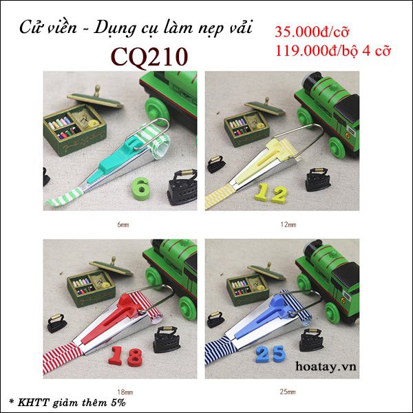 Cử viền - Dụng cụ làm nẹp viền.