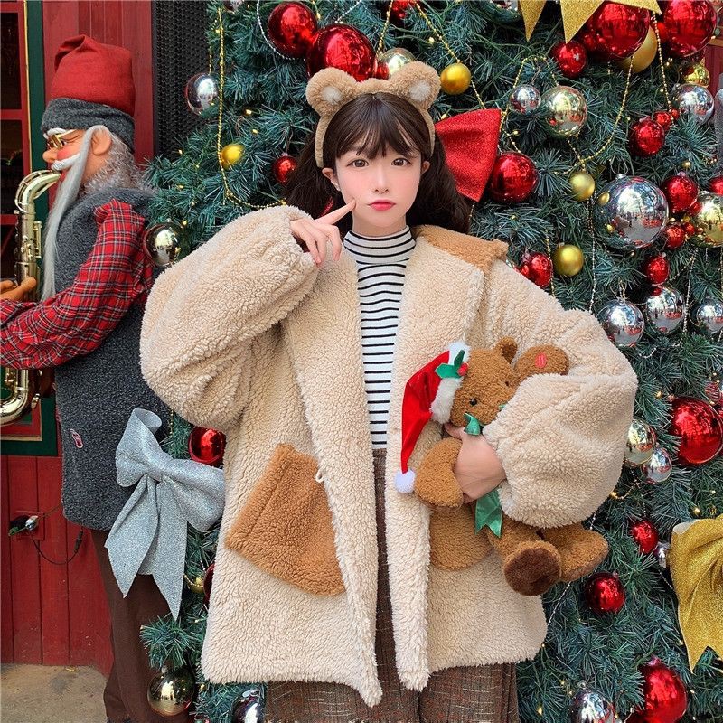 ÁO KHOÁC LÔNG CỪU JK LOLITA SIÊU XINH🍓