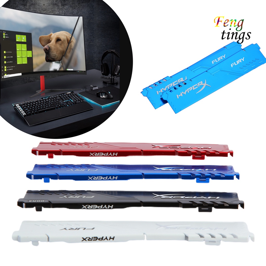 Thanh tản nhiệt bộ nhớ RAM bằng hợp kim nhôm cho Ddr2/ Ddr3/ Ddr4