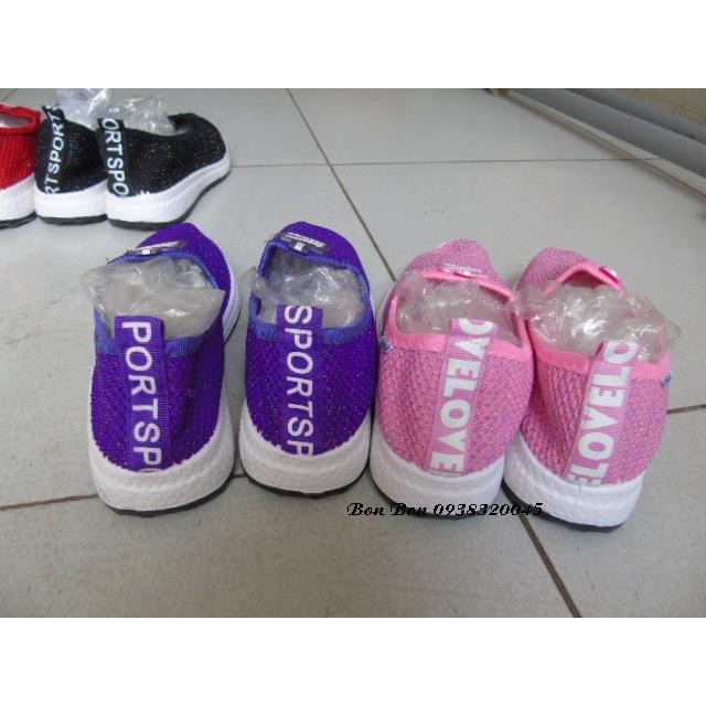 FREESHIP 99K TOÀN QUỐC_Sales xả kho- Slip-on lưới êm mềm(màu hồng) | BigBuy360 - bigbuy360.vn