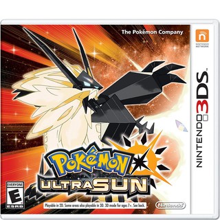 BĂNG GAME POKEMON ULTRA SUN ( US ) hàng likenew
