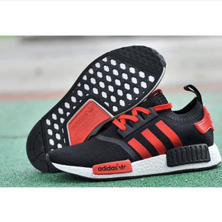 GIÀY THỂ THAO NMD RUNNER ĐEN 3 SỌC ĐỎ