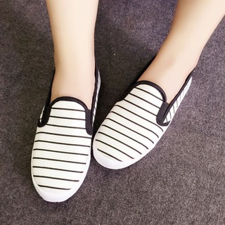 Giày slip on sọc nhỏ Koin VV54