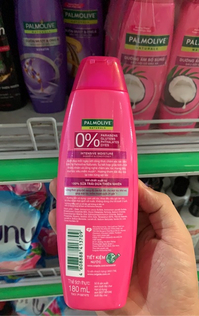 Dầu gội xả Palmolive sữa trái dừa 180ml