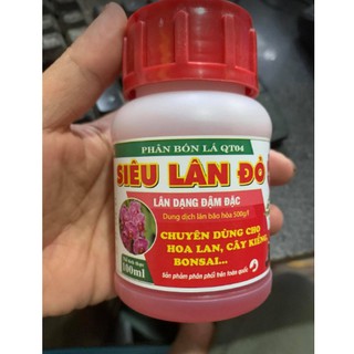 Siêu Lân đỏ đậm đặc lọ 100ml