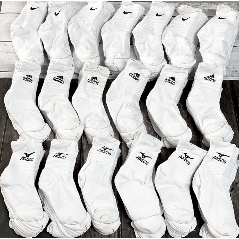 tất vớ dệt kim thể thao nike , adidas , mizuno bóng đá bóng chuyền chạy bộ cầu lông tennis