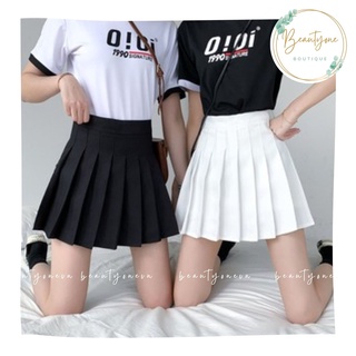 Chân váy ngắn chất liệu tuyết mưa, chân váy tennis xoè xếp ly kiểu dáng trẻ trung (ảnh thật/ có video)