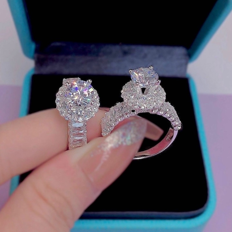 NHẪN NHÔ BAGUETTE BẠC 925