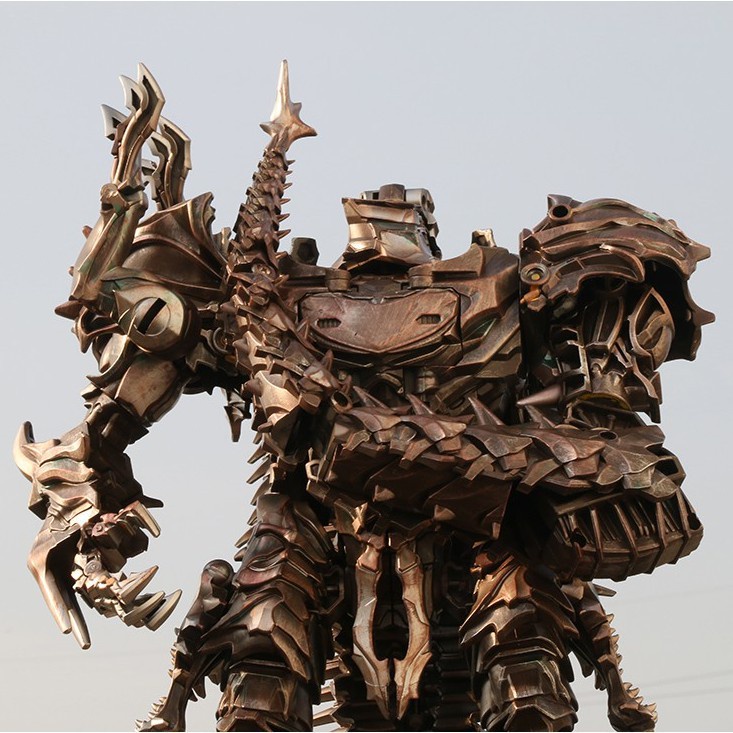 Mô hình robot TF AM01- LS11 Scorn BMB Tranformer robot 38cm Scorn LS-11 Black Mamba biến hình khủng long Dinobot