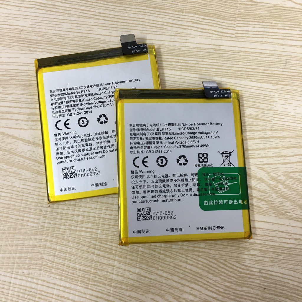 Pin zin Oppo K3 BLP715