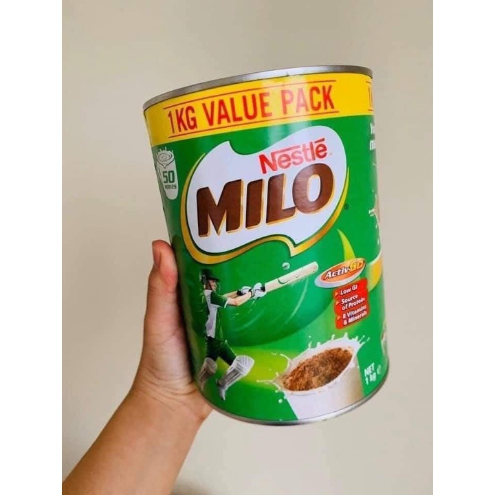 Combo SỮA A2 NGUYÊN KEM MILO 1kg