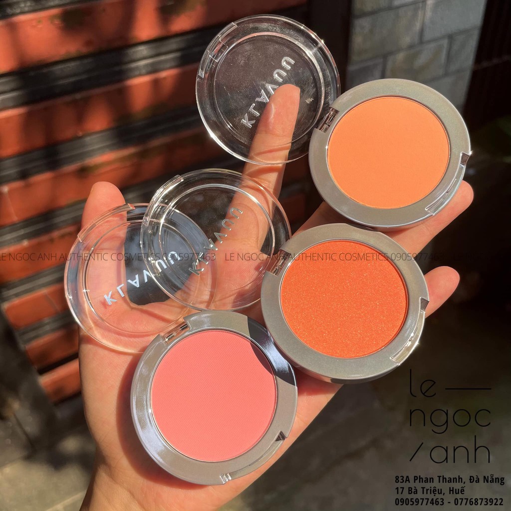 Phấn Má Klavuu Urban Pearlsation Natural Powder Blusher