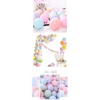 Set 10 bóng pastel