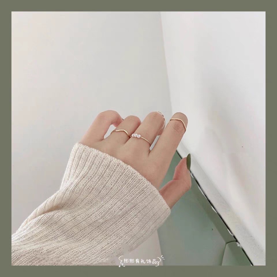 5 Nhẫn thiết kế đơn giản thời trang dành cho nữ