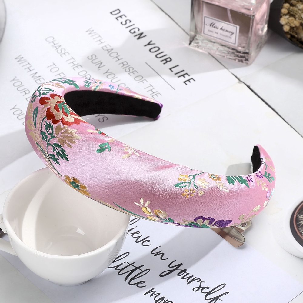 Băng đô thêu hoa xinh xắn dành cho nữ