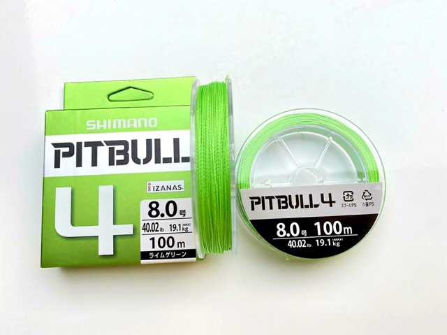 Dù PE Pitbull X4_Shimano 100m sợi mịn,mượt