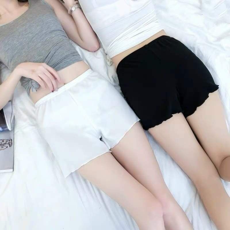 [MÃ ANHP12999 GIẢM 3000 ĐƠN 99K]Quần đùi trơn nữ ngủ nữ,dáng xinh chất đẹp mặc mát | BigBuy360 - bigbuy360.vn