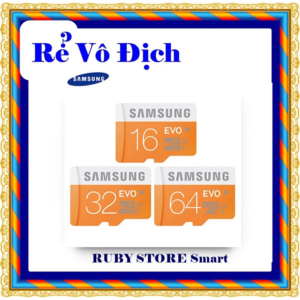 Thẻ Nhớ Samsung 16G,32G Class 10 Tốc độ Cao Có Hộp | BigBuy360 - bigbuy360.vn