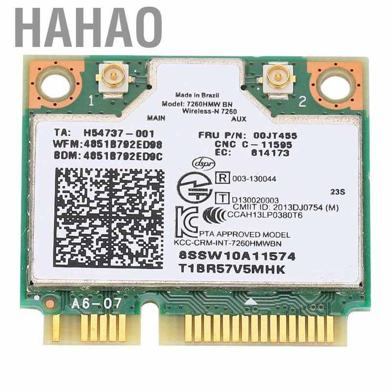 [Seller Recommend] Card Wifi Không Dây Intel 7260 Bn 802.11bgn Mini Pci-E 300mbps Cho Lenovo