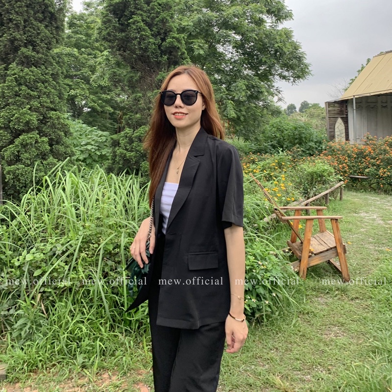 Blazer cộc tay nhiều màu MEW | BigBuy360 - bigbuy360.vn
