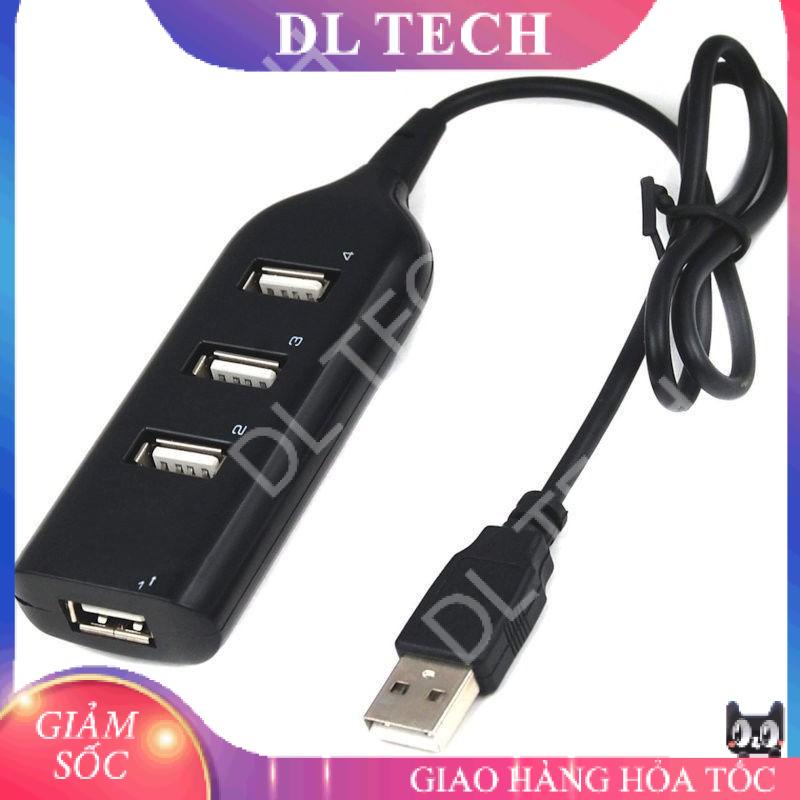 Bộ chia USB HUB 4 port USB 2.0 giá rẻ mẫu 1 DL TECH