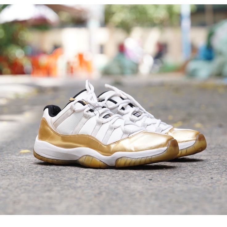 JORDAN 11 RETRO LOW CLOSING CEREMONY 528895-103 GIÀY CŨ CHÍNH HÃNG