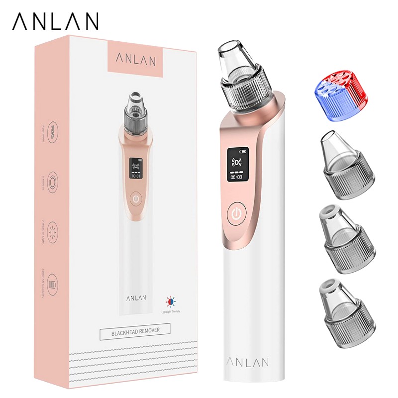 Máy Hút Mụn Đầu Đen Chân Không Anlan Làm Sạch Và Chăm Sóc Da Mặt Hiệu Quả