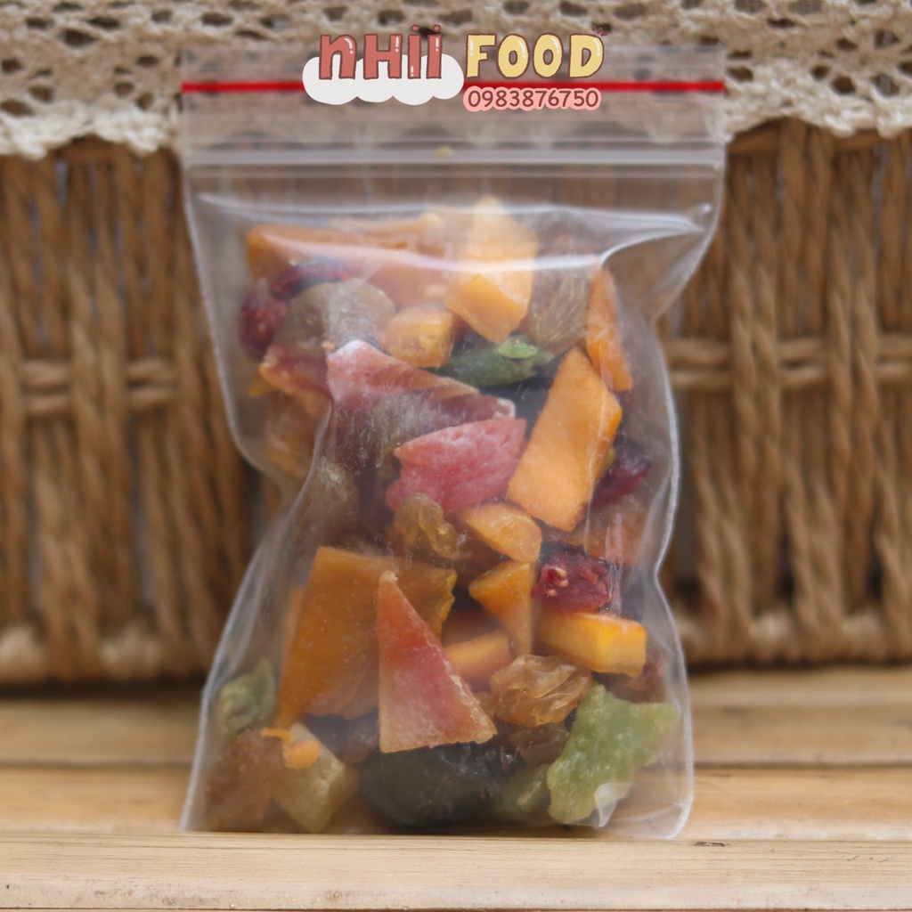 Quà tặng trái cây sấy dẻo NHII FOOD thực phẩm sạch nhà làm
