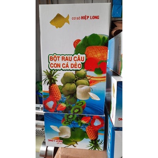 combo 5 gói Bột Rau Câu con cá dẻo 10g