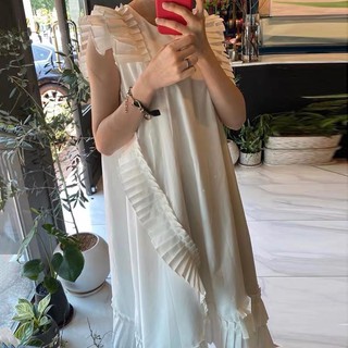 Đầm xếp li phá cách form suông