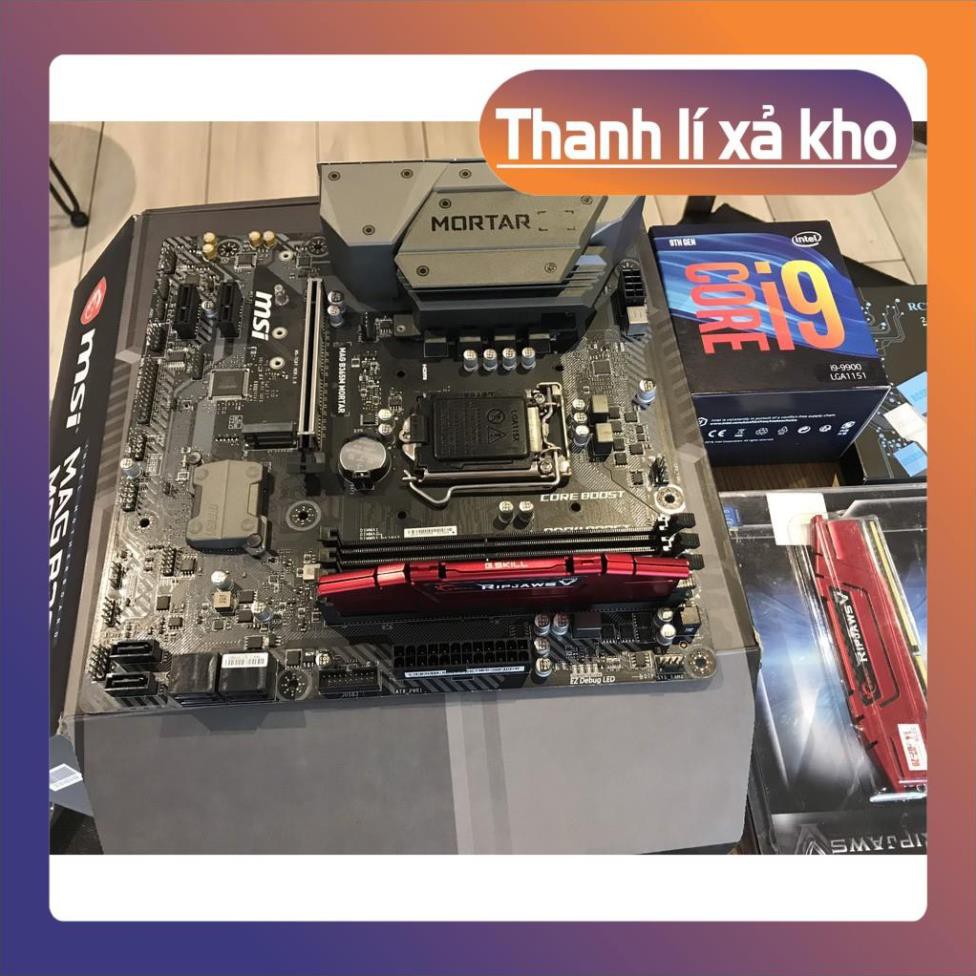 [THANH LÝ] GÍA RẺ MÁY TÍNH Bàn THIẾT KẾ ĐỒ HỌA – GAMING CORE I9- 9900K|B365|RAM16GB|GTX950