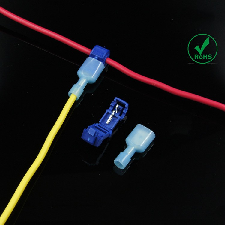 Combo 50 cút nối dây điện nhanh chữ T T2 cho dây từ 1 - 2.5mm2