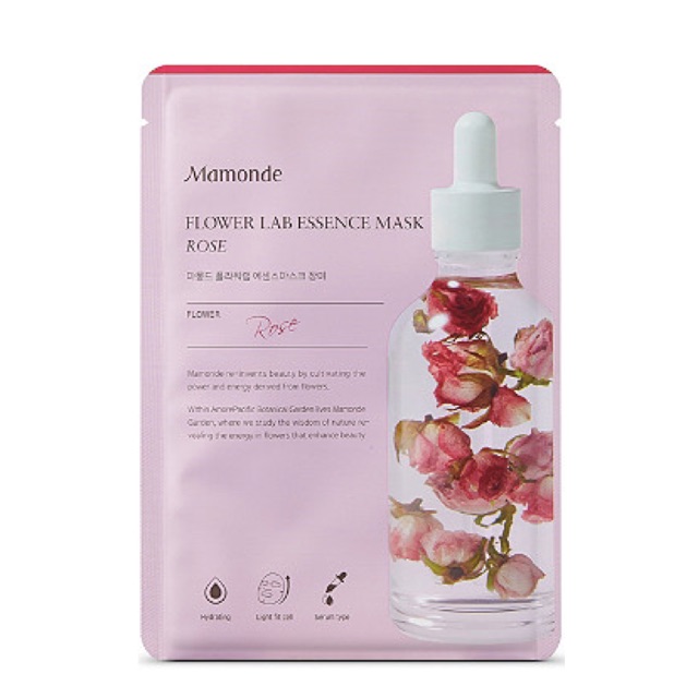 [ Hàng có sẵn] Mặt nạ Tinh chất hoa hồng Mamonde