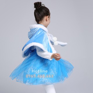 Áo Choàng Elsa Cao Cấp