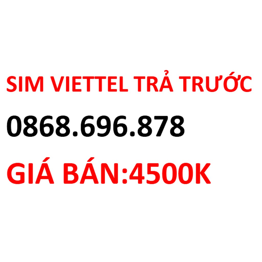 Sim đẹp 10 số viettel BT313