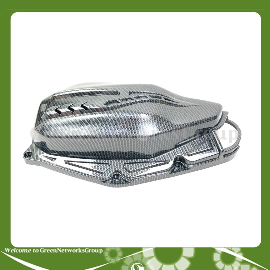 Ốp chụp pô e mạ carbon xe Air blade 2020 Greennetworks