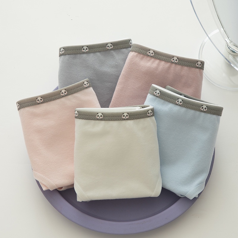 [Thanh Lý] Quần lót nữ Cotton mịn cạp in hình gấu dễ thương KIMCHIBIKINI chip cute mềm mại xinh đẹp QL072