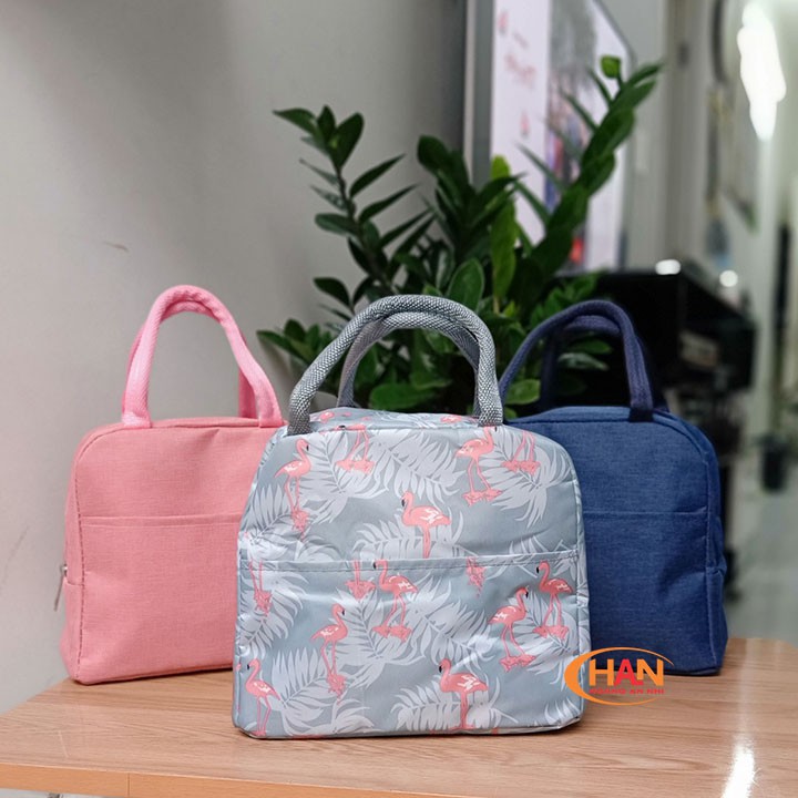 Bộ hộp cơm văn phòng: hộp 3 ngăn 1000ml/ hộp 1 ngăn 680ml/ Túi/ Tặng kèm bộ muổng đũa