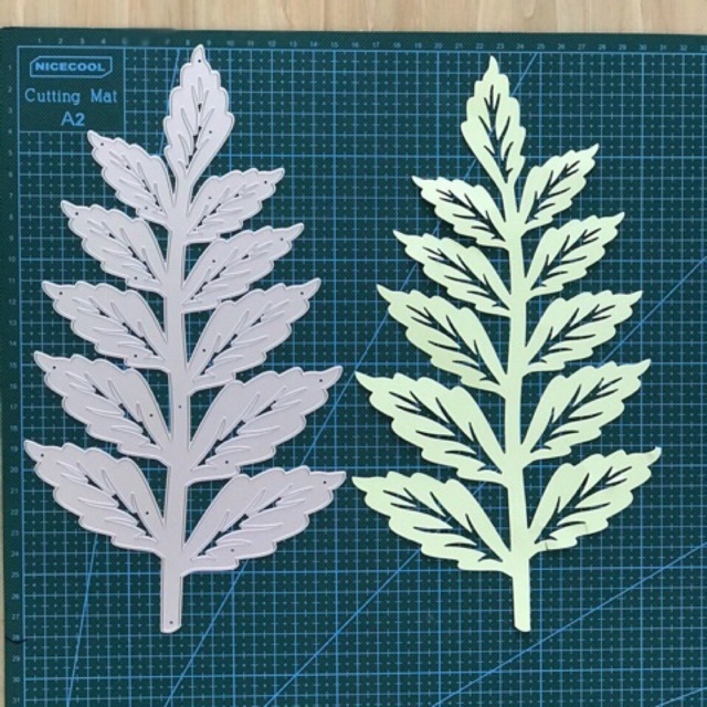 Khuôn lá backdrop L106