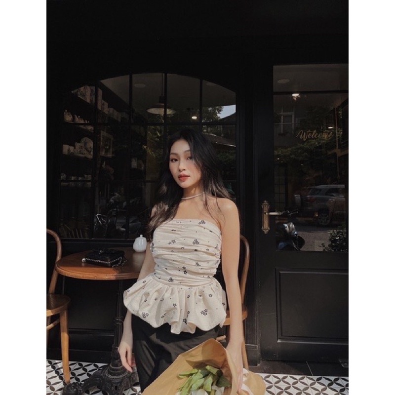 áo quây dáng peplum xinh lắm mà tôn eo đây ạ | BigBuy360 - bigbuy360.vn